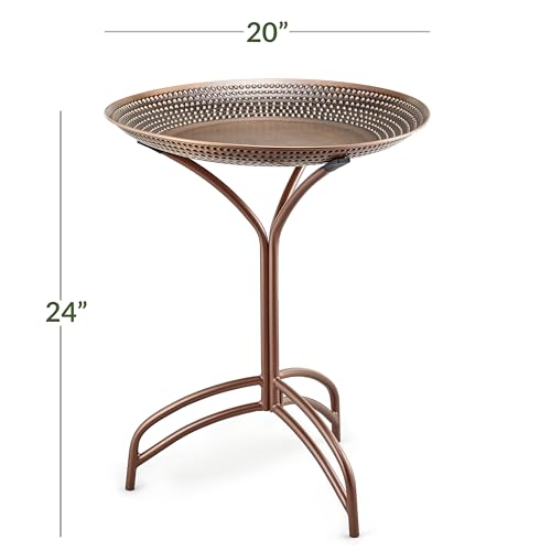 Good Directions Bronze Pedestal Bird Bath