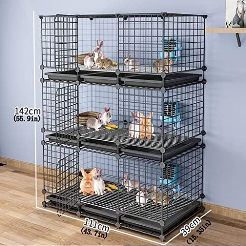 Cat & Kitten DIY Metal Playpen Cage