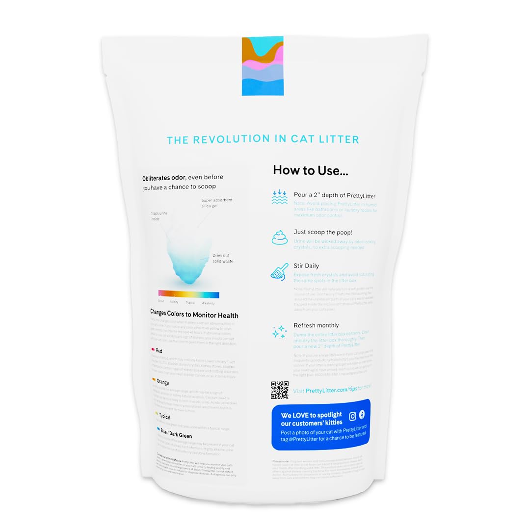 Pretty Litter Cat Litter 6LBx2 Unscented