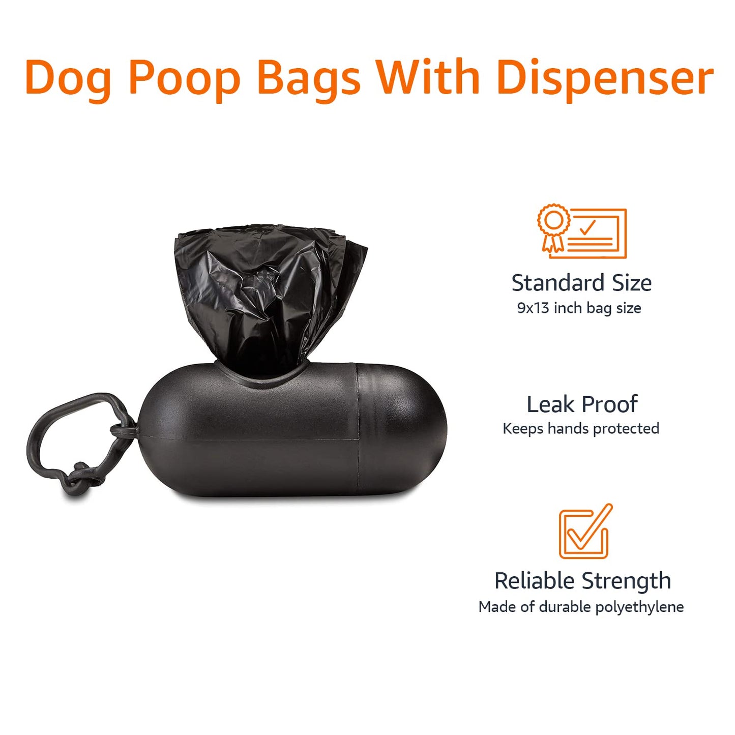 Dog Poop Bags 300ct w/ Dispenser