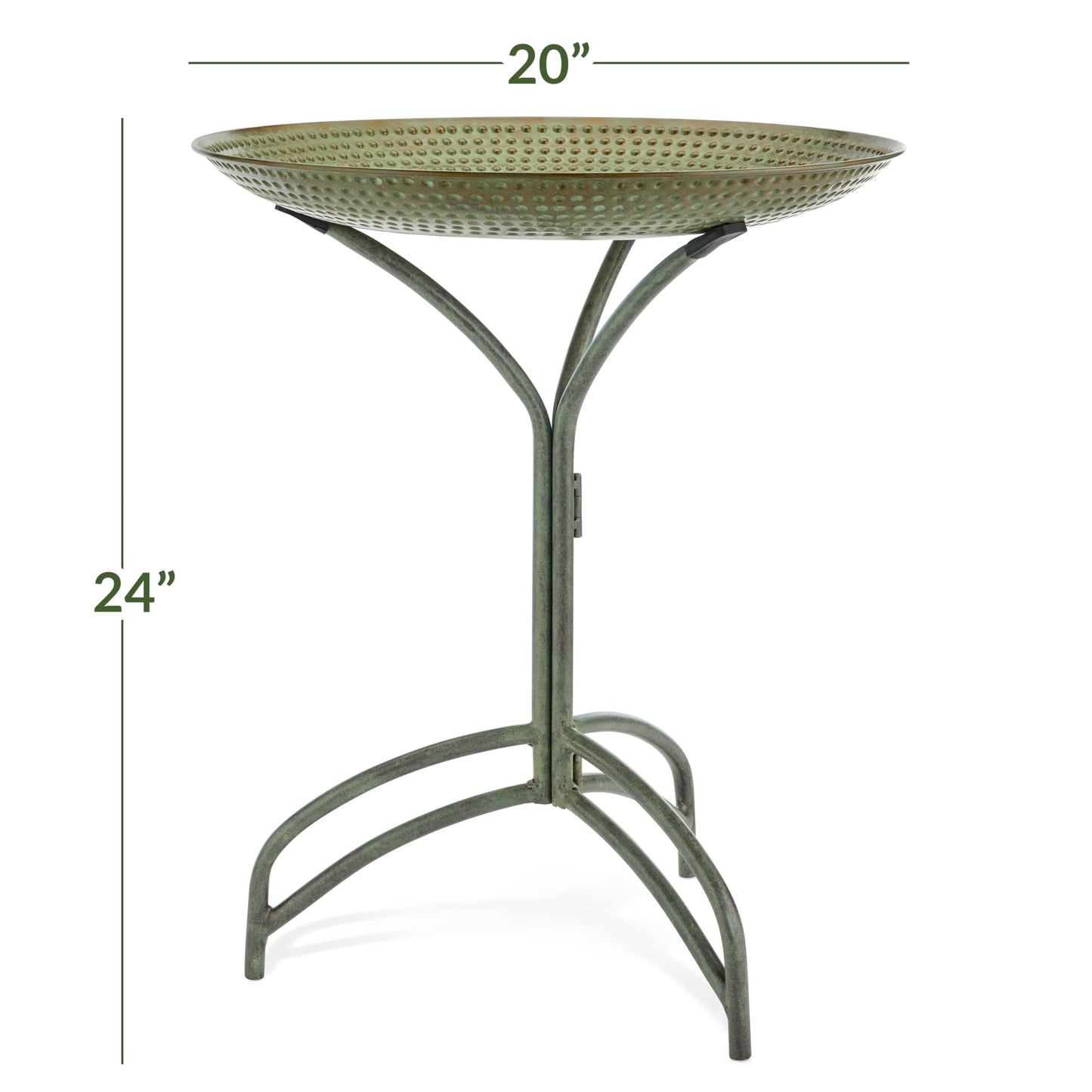 Good Directions Bronze Pedestal Bird Bath