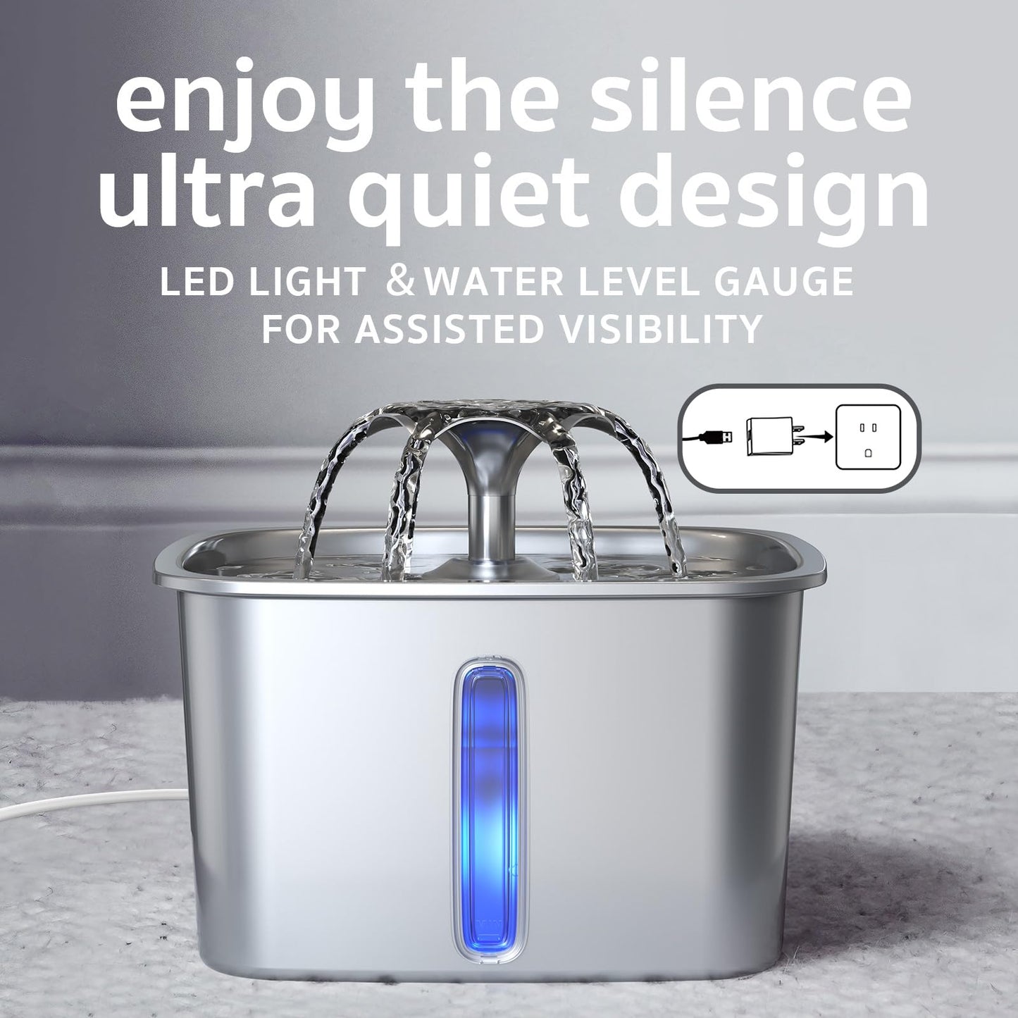 \ SVeken 95oz Pet Water Fountain