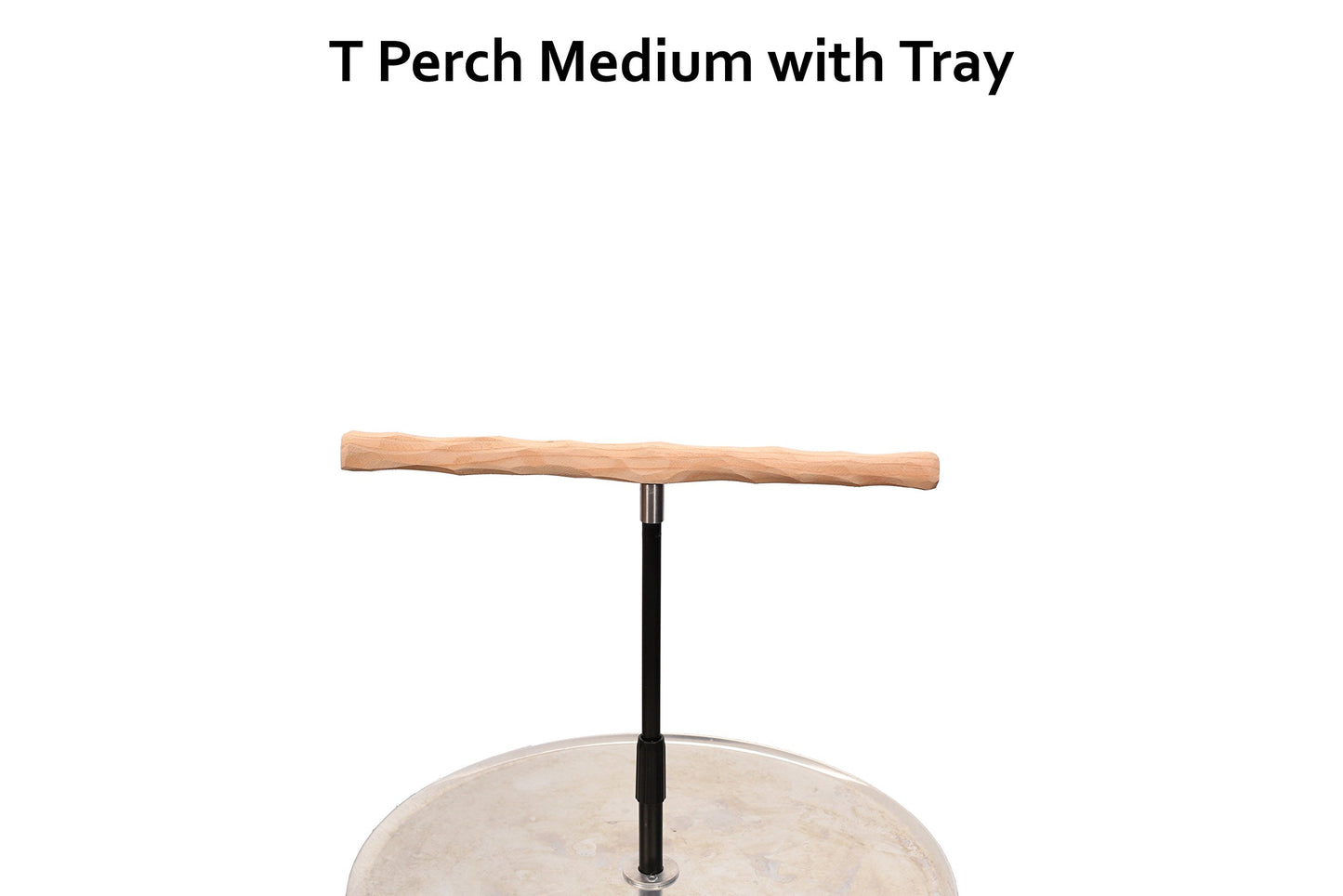 XL Parrot Training Perch with Potty Tray