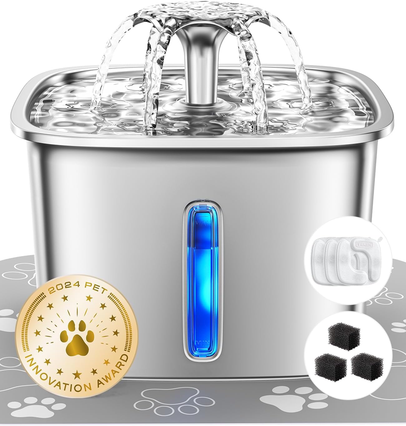 \ SVeken 95oz Pet Water Fountain
