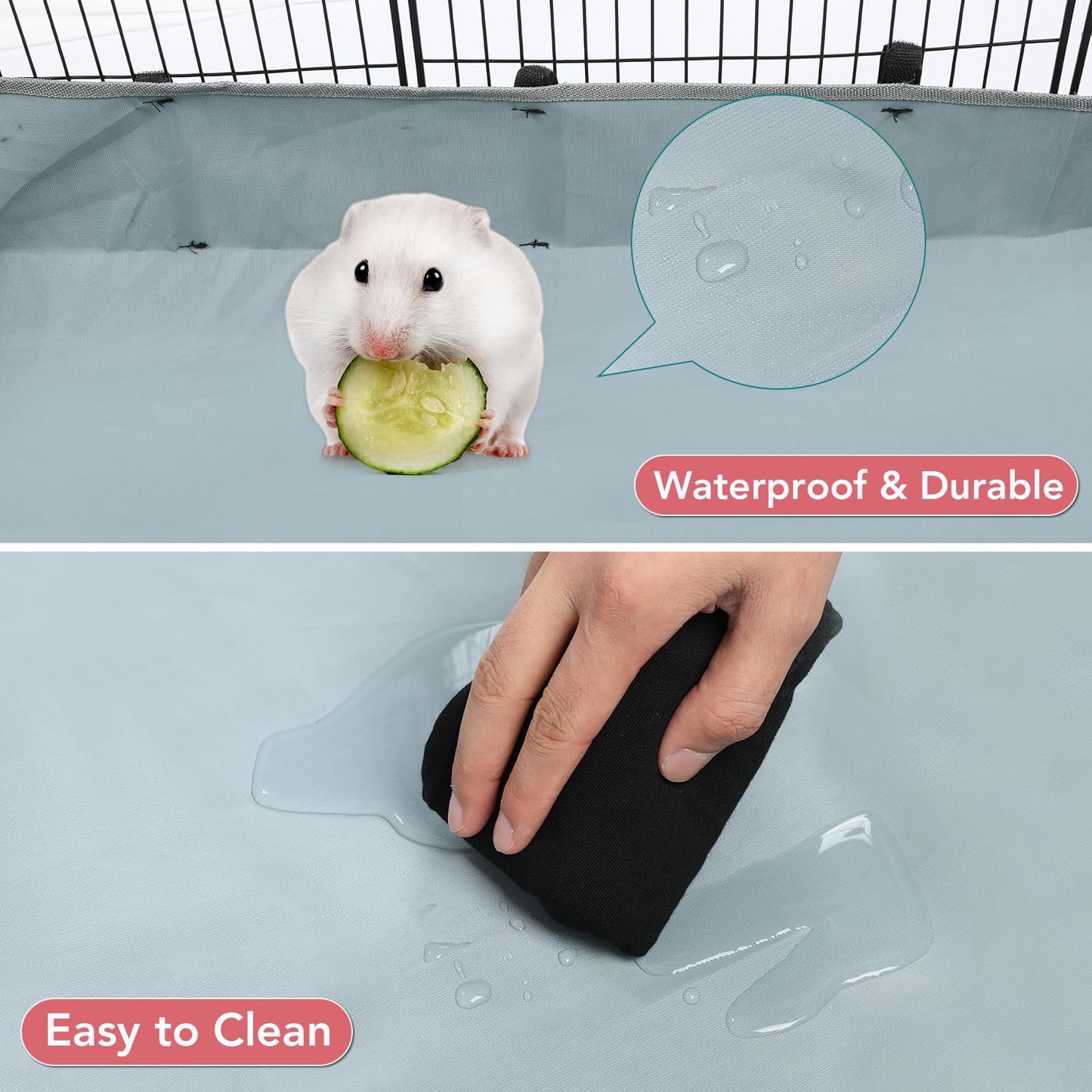 41-Panel Pet Playpen Cage