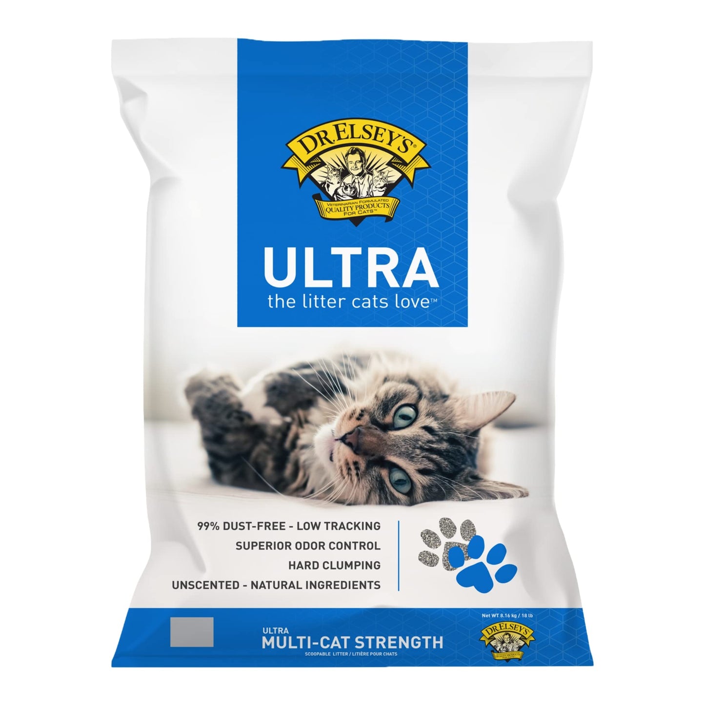 Dr. Elsey's Unscented Cat Litter 40 lb
