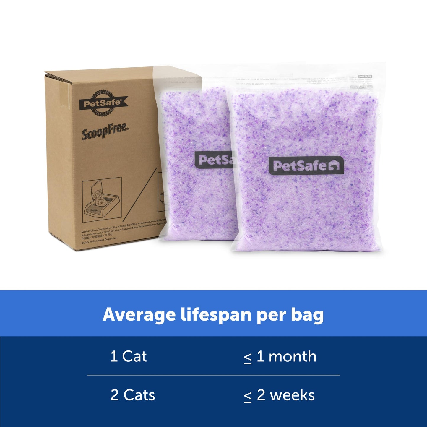 PetSafe ScoopFree Crystal Cat Litter, 8.6 lb