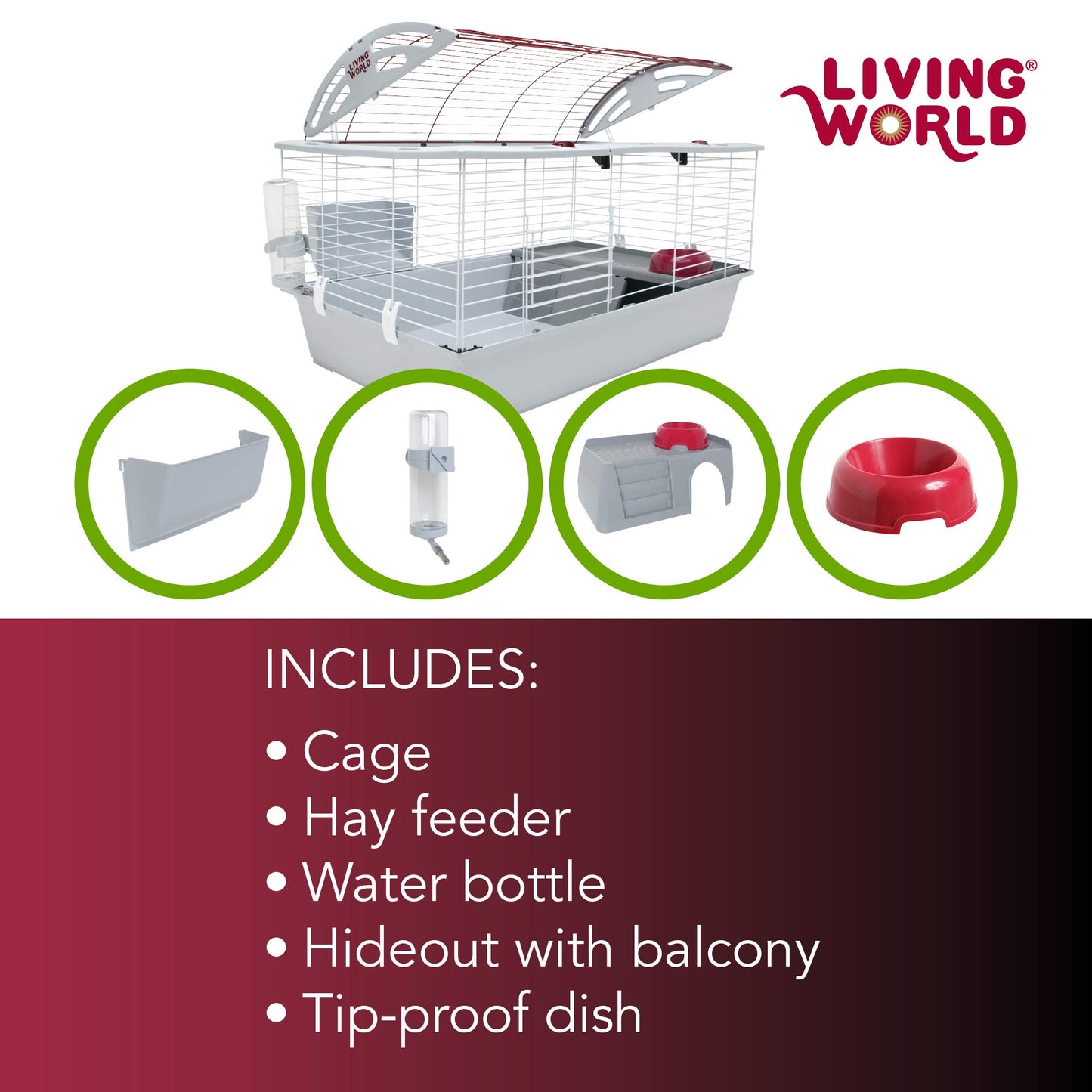 Hybrid Small Animal Cage – Standard