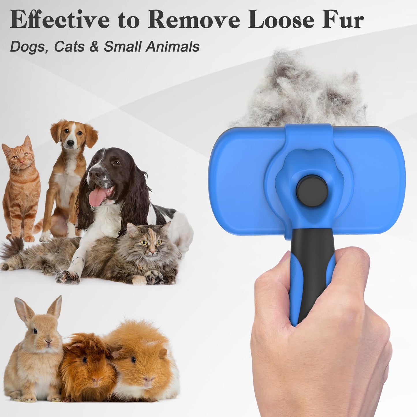 Swihauk Pet Slicker Brush – Blue