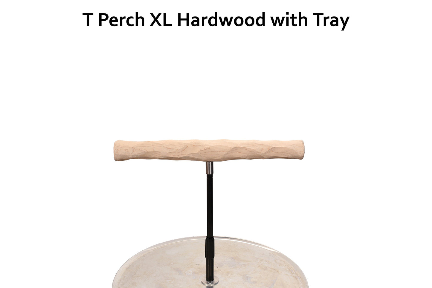 XL Parrot Training Perch with Potty Tray