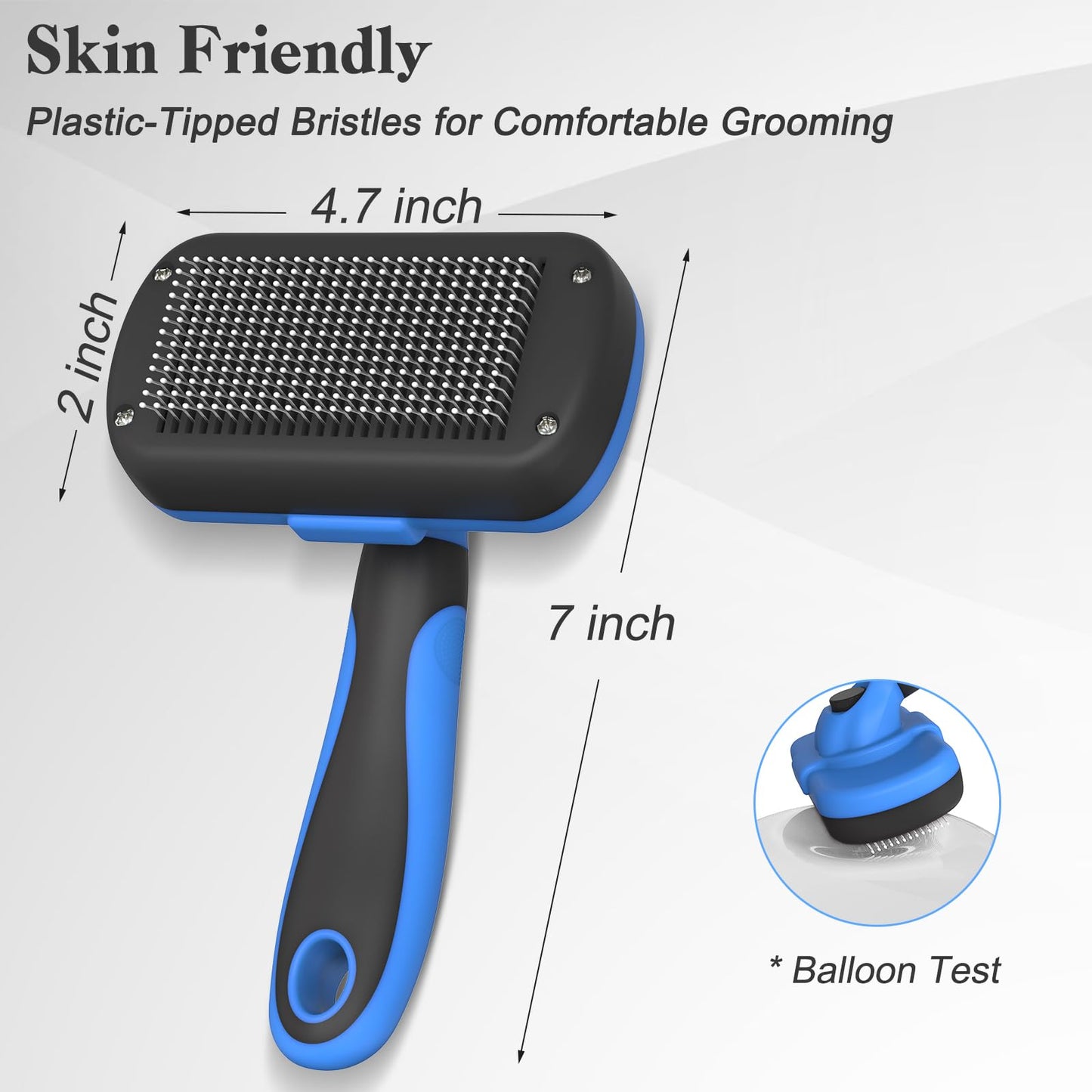 Swihauk Pet Slicker Brush – Blue