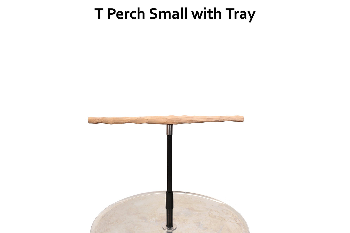 XL Parrot Training Perch with Potty Tray