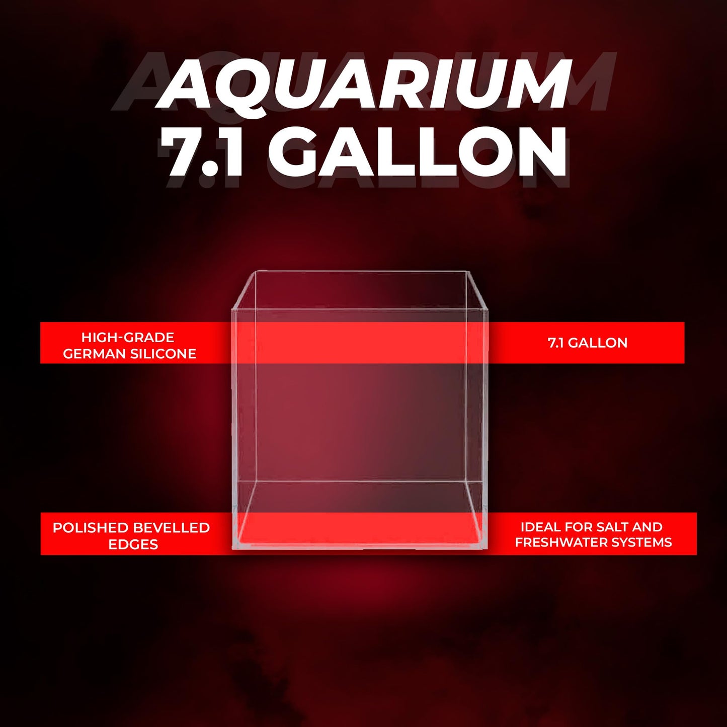 Aquatop 11.3 Gal Aquarium