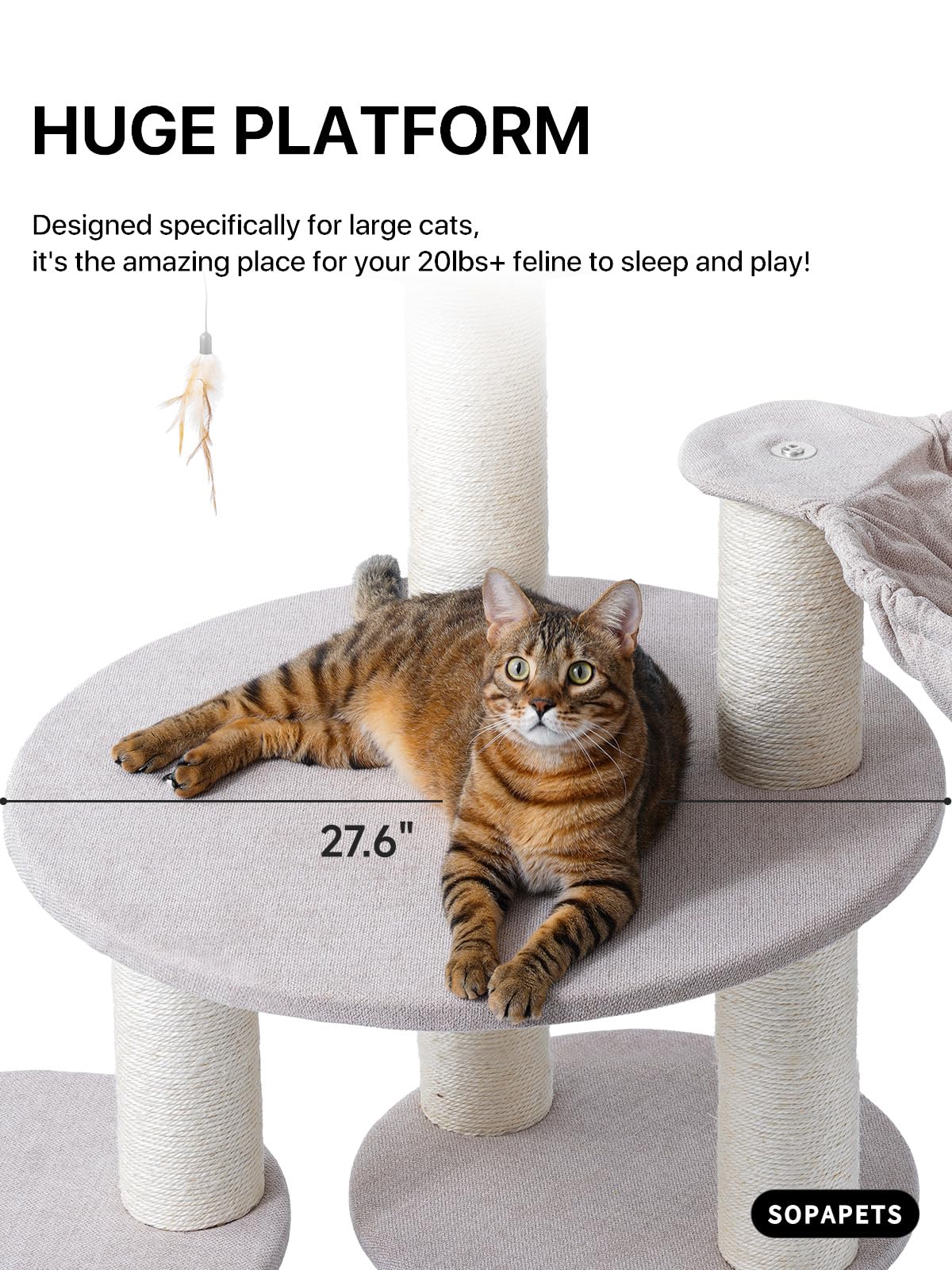 XL Cat Tree for Large Cats