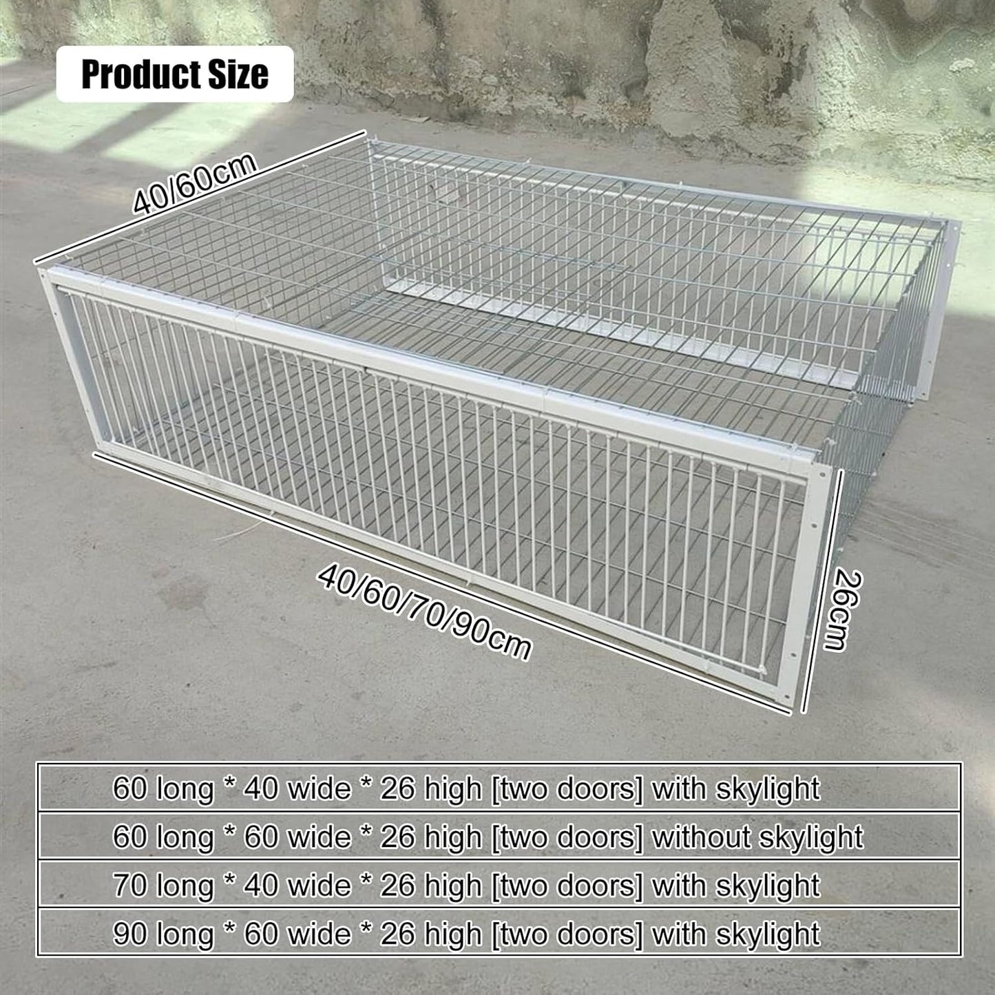 Pigeon Trap Cage 90x60x26cm