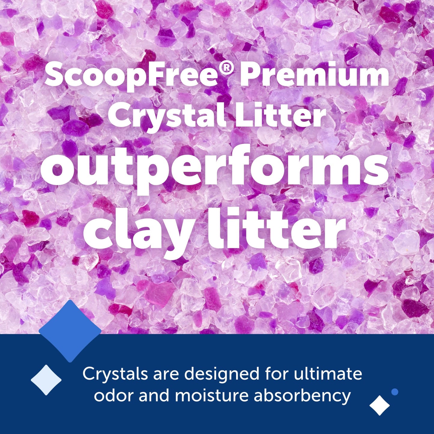 PetSafe ScoopFree Crystal Cat Litter, 8.6 lb