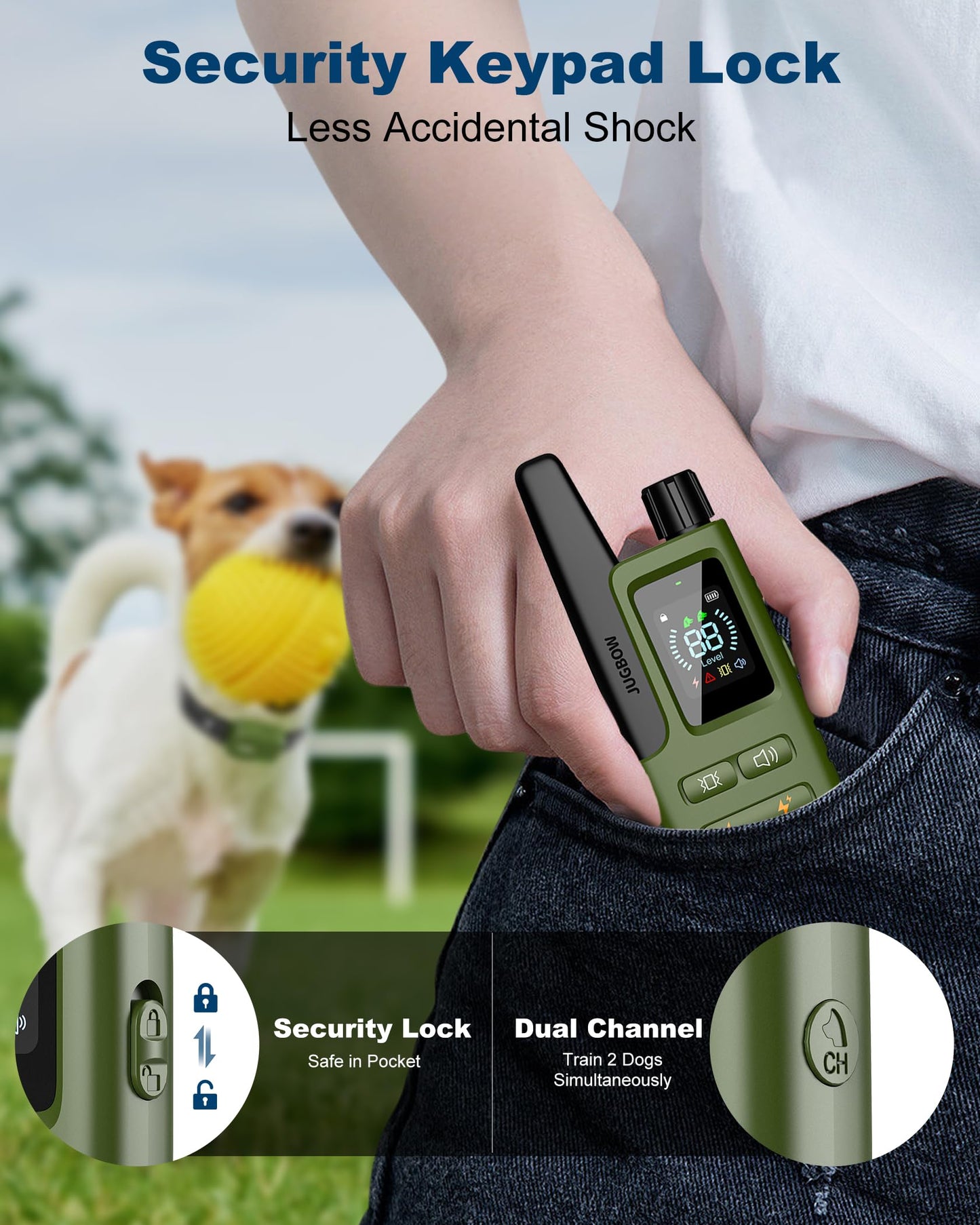 Jugbow Dog Shock Collar