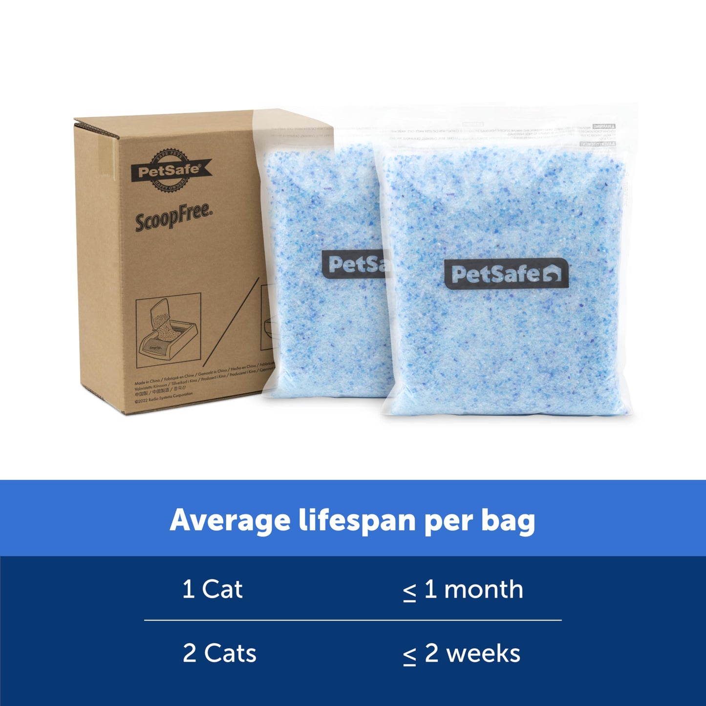 PetSafe ScoopFree Crystal Cat Litter, 8.6 lb