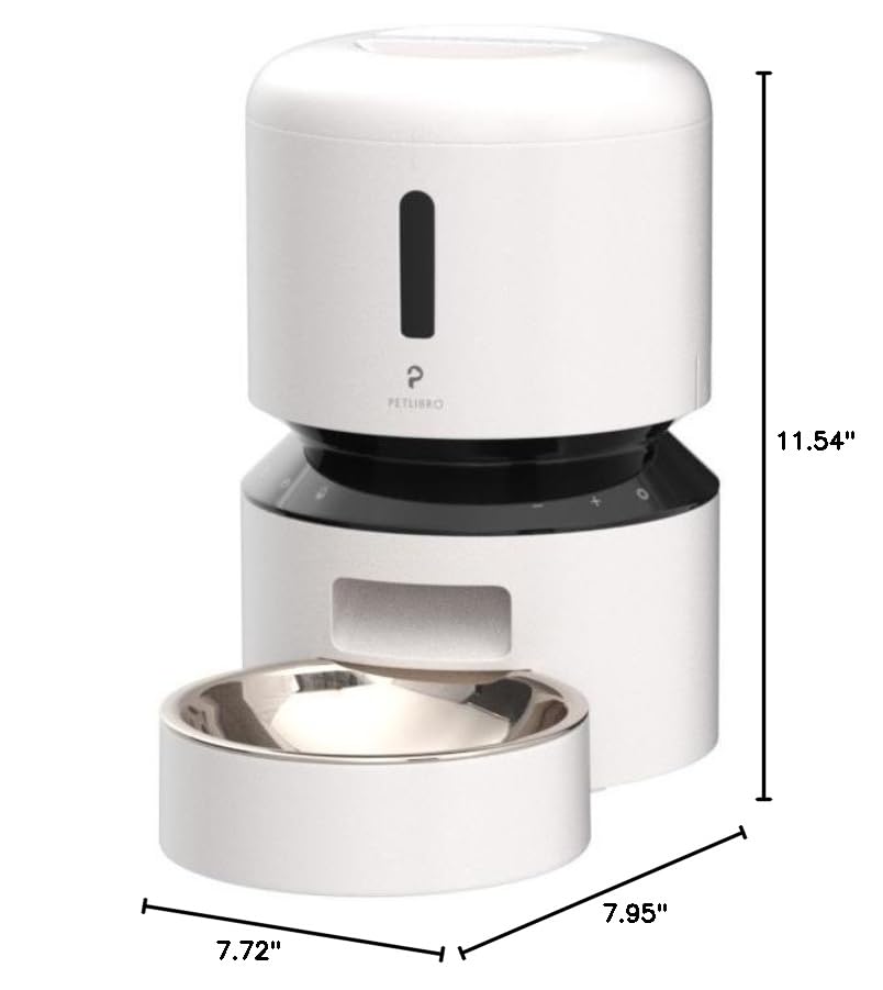 PETLIBRO Auto Pet Feeder, 6 Meals, Black