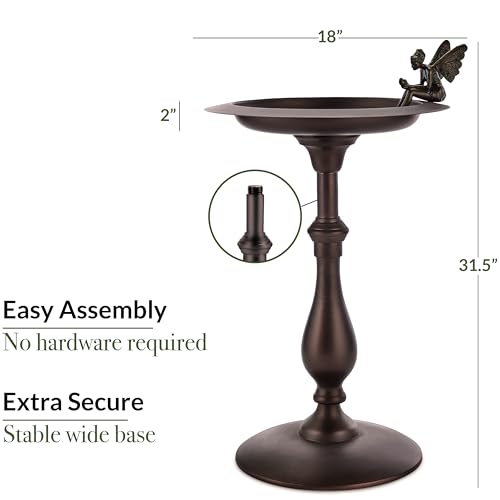 Bronze Buddha Bird Bath