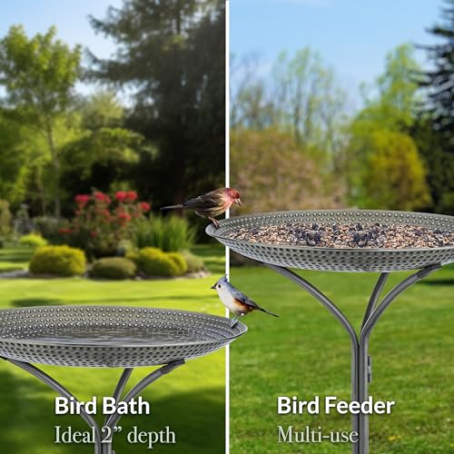 Good Directions Bronze Pedestal Bird Bath