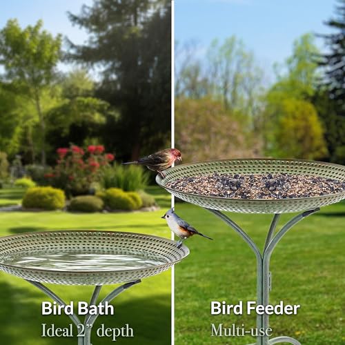 Good Directions Bronze Pedestal Bird Bath