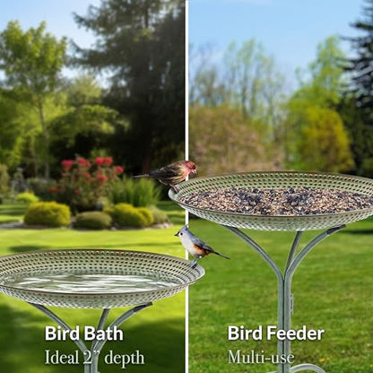 Good Directions Bronze Pedestal Bird Bath