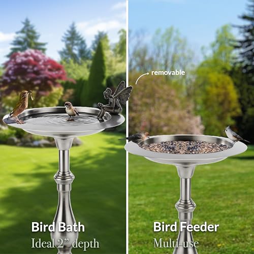 Bronze Buddha Bird Bath