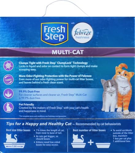 Fresh Step Multi-Cat Litter 14 lb