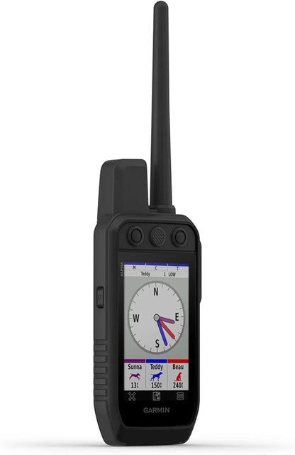 Garmin Alpha 300 Handheld Advanced Tracking and Training GPS Device for Hunting Dog, Track and Train Up to 20 Dogs Vivid 3.5" Touch Screen Display Bundle with Charger and More Accessories