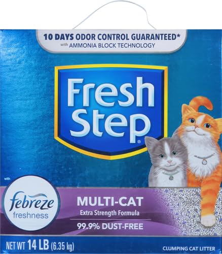 Fresh Step Multi-Cat Litter 14 lb