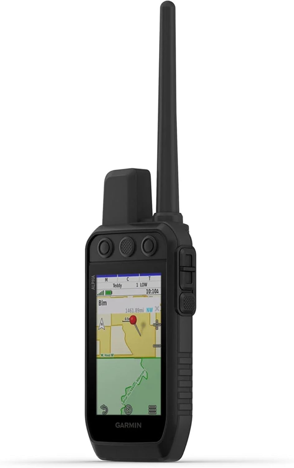Garmin Alpha 300 Handheld Advanced Tracking and Training GPS Device for Hunting Dog, Track and Train Up to 20 Dogs Vivid 3.5" Touch Screen Display Bundle with Charger and More Accessories
