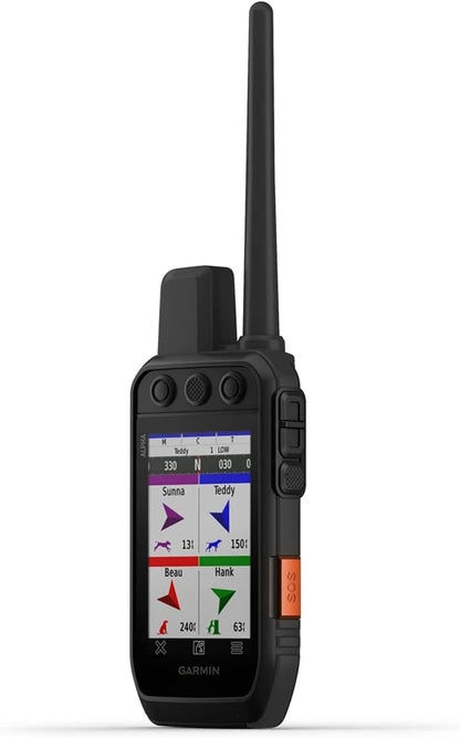 Garmin Alpha 300i Handheld Advanced Dogs Tracking & Training System with inReach Technology Bundle with 2X Garmin Dog Collar Alpha TT25 Tracker & Training Collar with GPS Charger and More Accessories