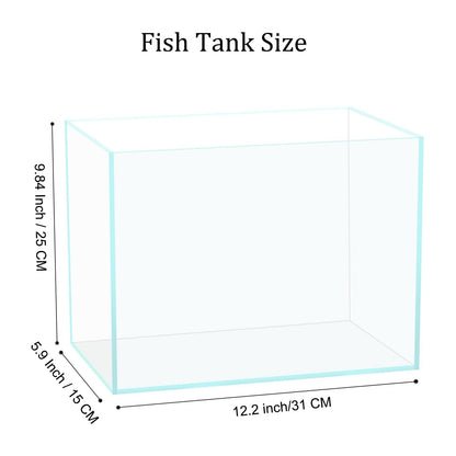 3 Gallon Glass Fish Tank