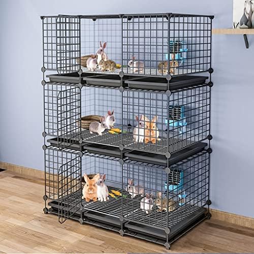 Cat & Kitten DIY Metal Playpen Cage