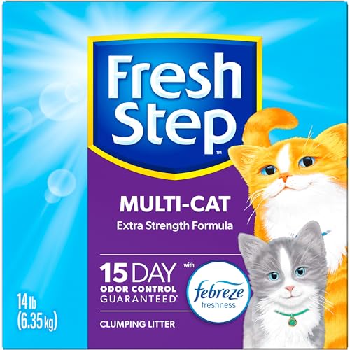 Fresh Step Multi-Cat Litter 14 lb