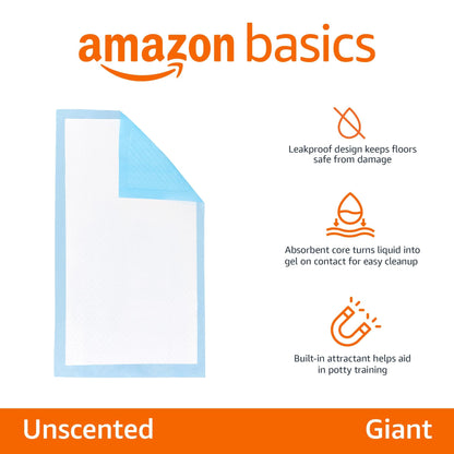 Puppy Pee Pads 100-Pack, 22"x22"