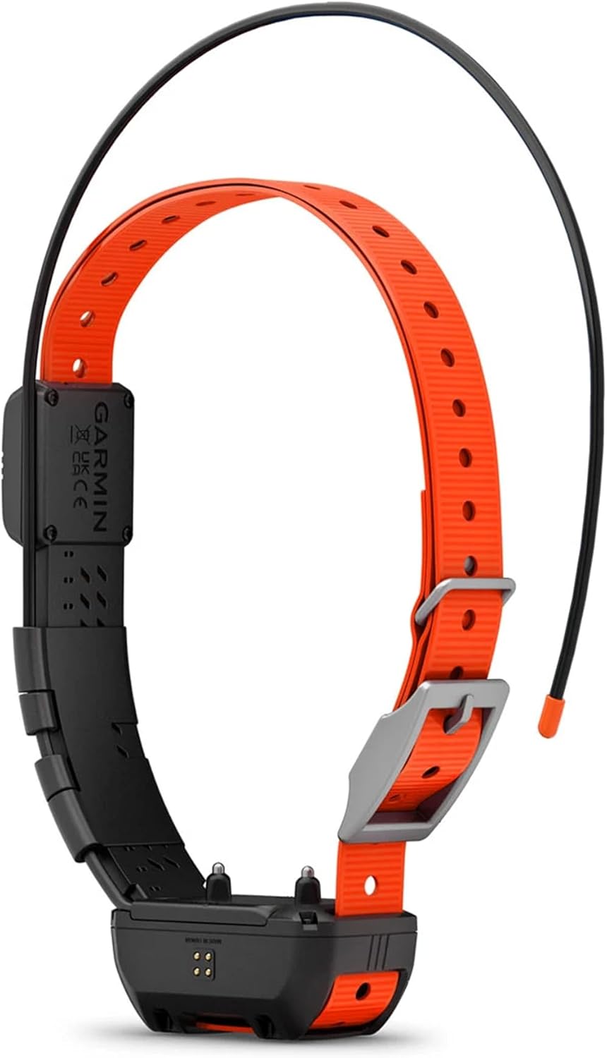 Garmin Alpha TT25 GPS Dog Tracking and Training Collar, Train Your Dog with Audible Tone and Vibration, Location Tracker Collar with Led Beacon Lights with Portable Charger 2X Collars Bundle