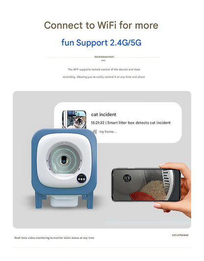 Smart Auto Cat Litter Box