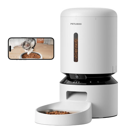 PETLIBRO Auto Pet Feeder, 6 Meals, Black