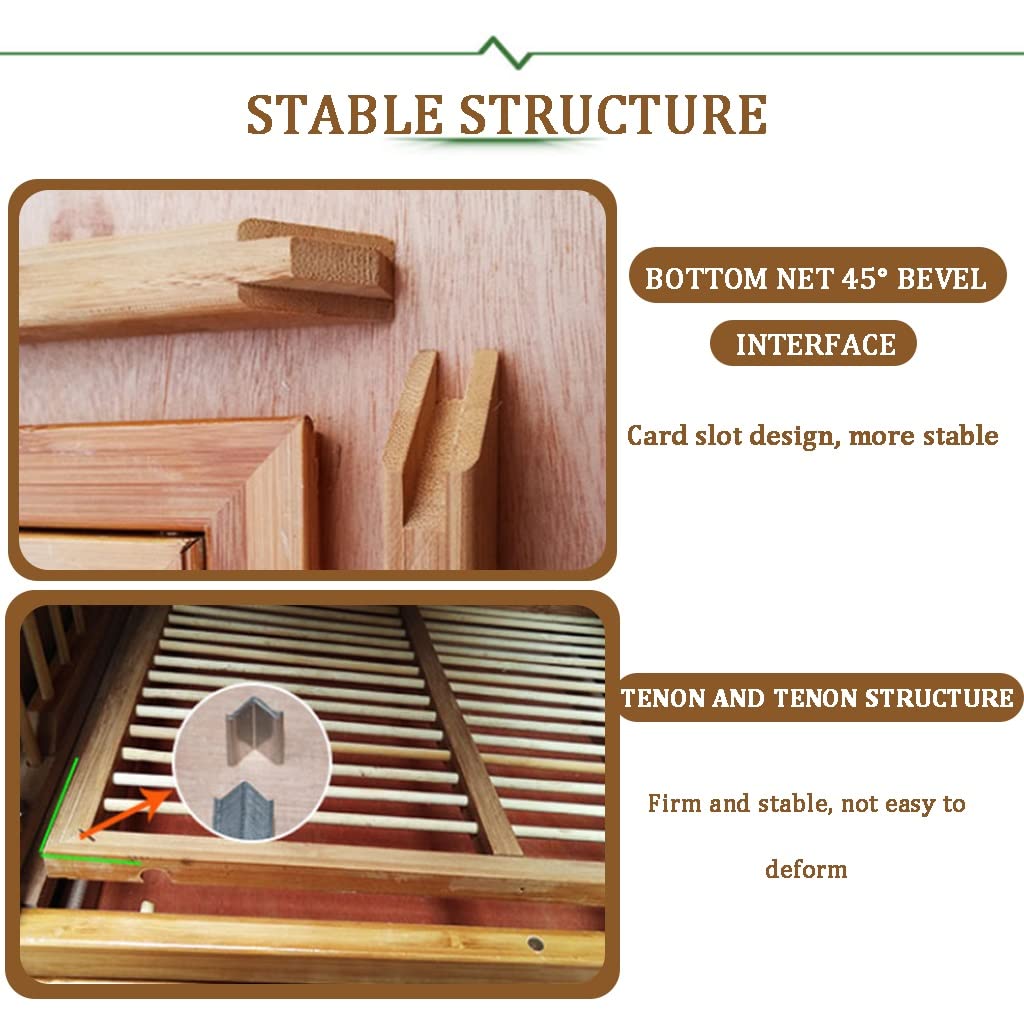 Bamboo Pigeon Cage with Tray