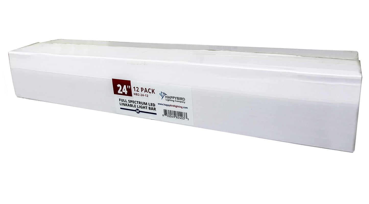 HappyBird 24" LED Light Bar 12-Pack
