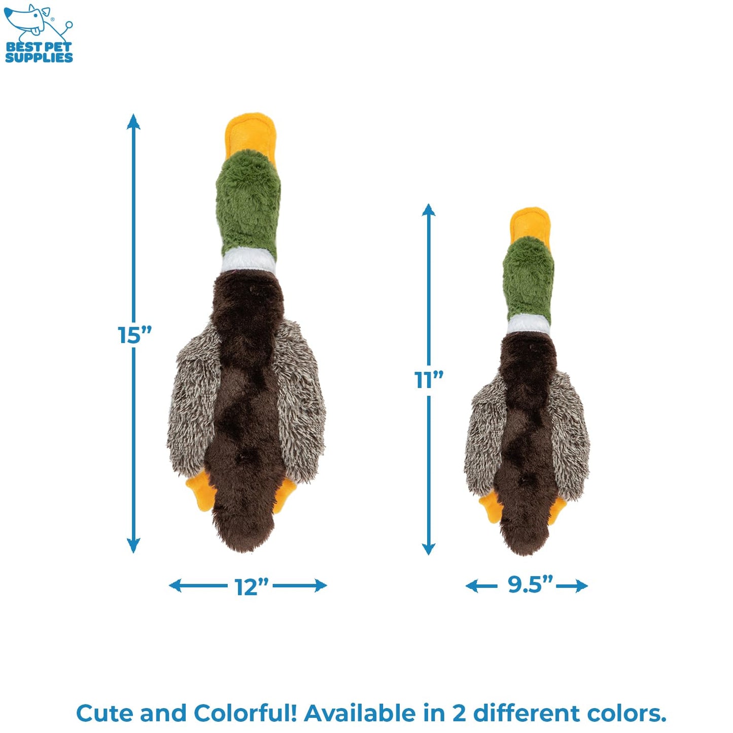 Duck Crinkle Dog Toy