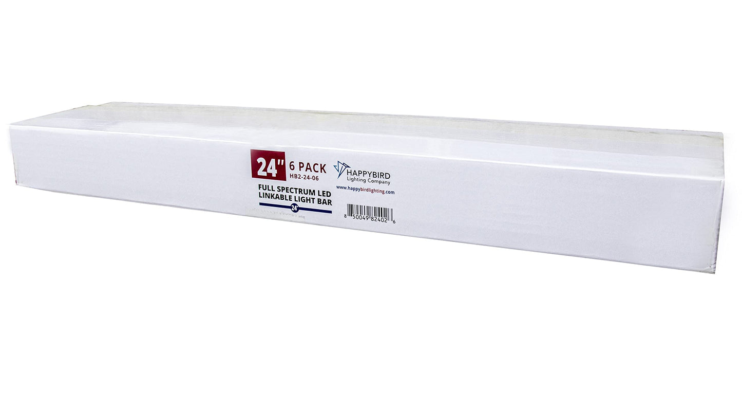 HappyBird 24" LED Light Bar 12-Pack