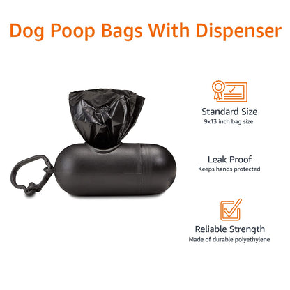 Dog Poop Bags 300ct w/ Dispenser