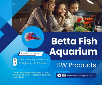 AquaView 360 6-Gal Fish Tank Kit
