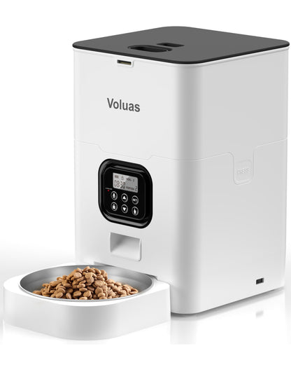 Auto Cat & Dog Feeder with Timer & Voice