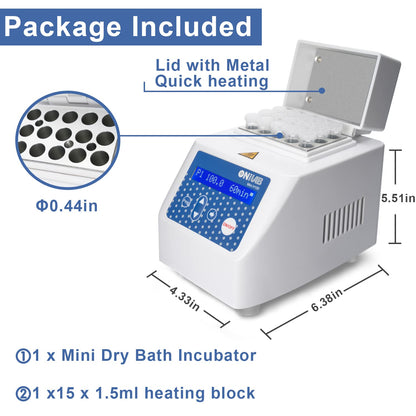 ONiLAB Mini Dry Incubator
