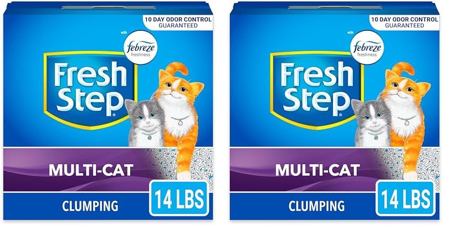 Fresh Step Multi-Cat Litter 14 lb