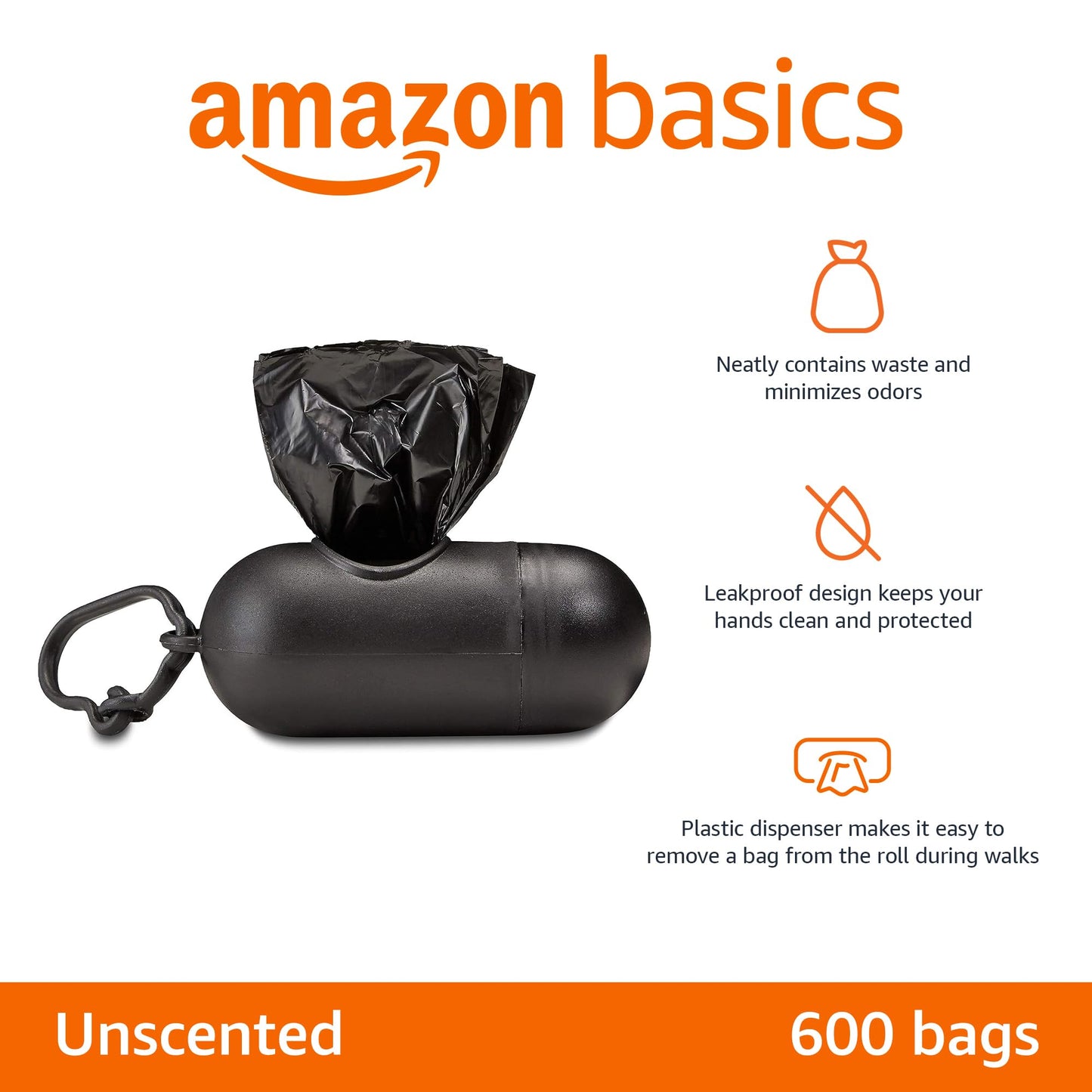 Dog Poop Bags 300ct w/ Dispenser